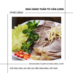 Bê hấp gừng xả đầm Vân Long Ninh Bình