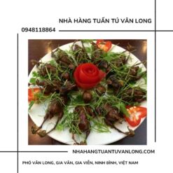 Chim sẻ nướng (con) tại Nhà hàng Tuấn Tú Vân Long