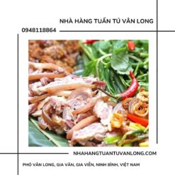 Dê hấp gừng xả tại Nhà hàng Tuấn Tú Vân Long