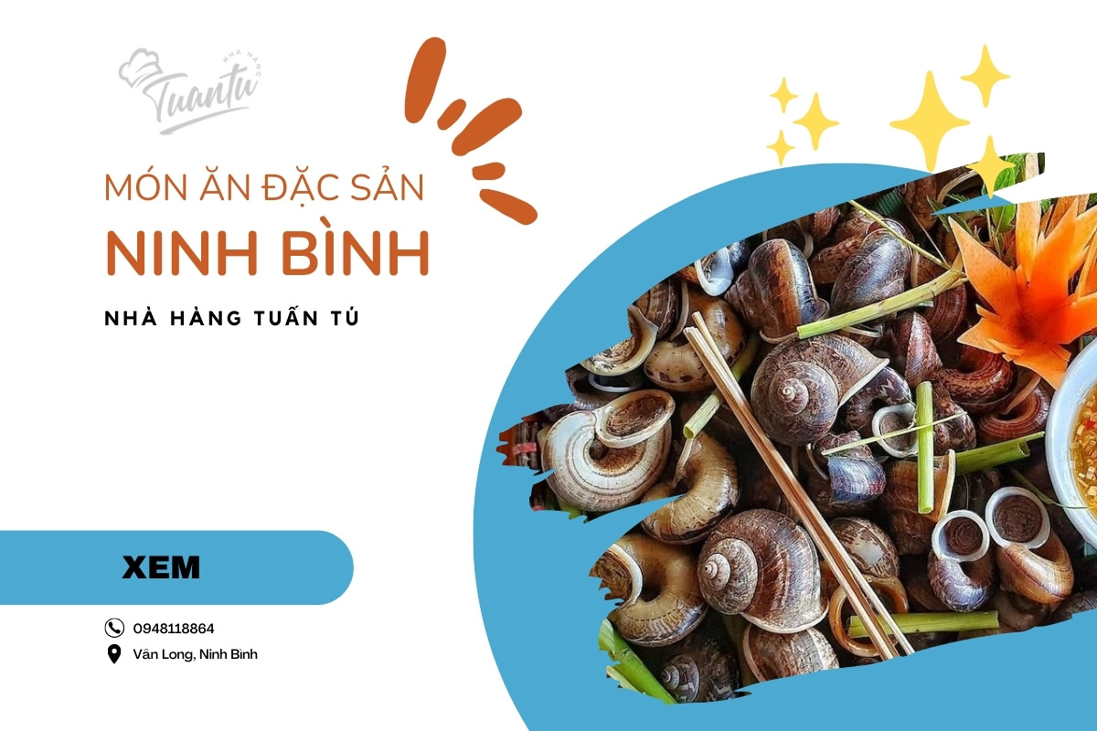 Ốc Núi Ninh Bình (Mountain Snail)
