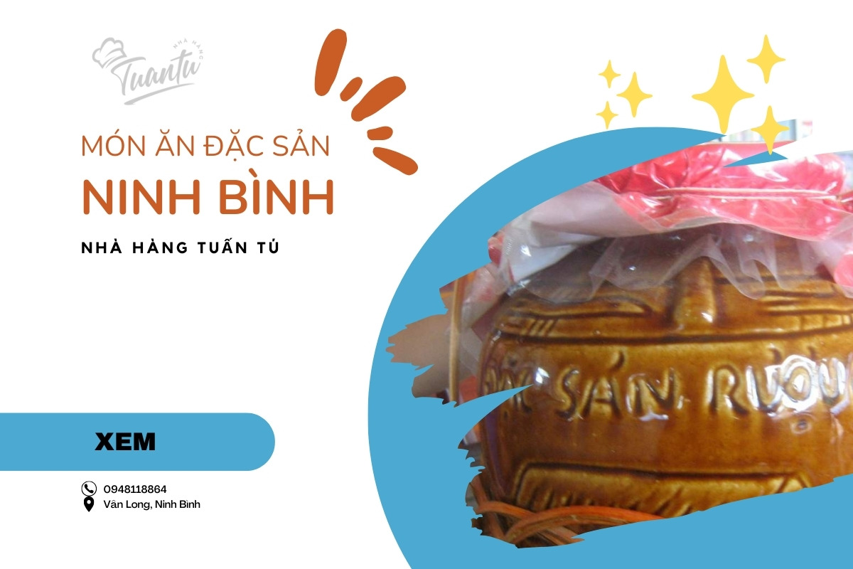 Rượu Cần Nho Quan (Nho Quan Rice Wine)