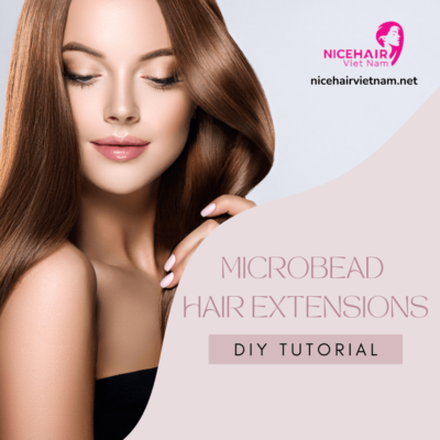 Microbead hair extensions: DIY tutorial