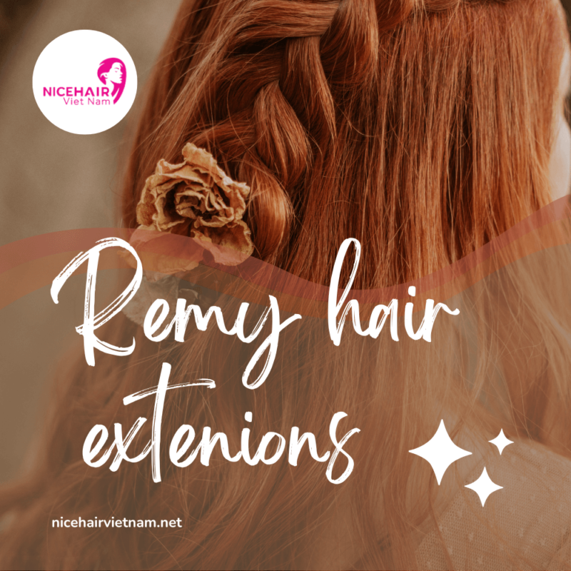 Remy hair extensions