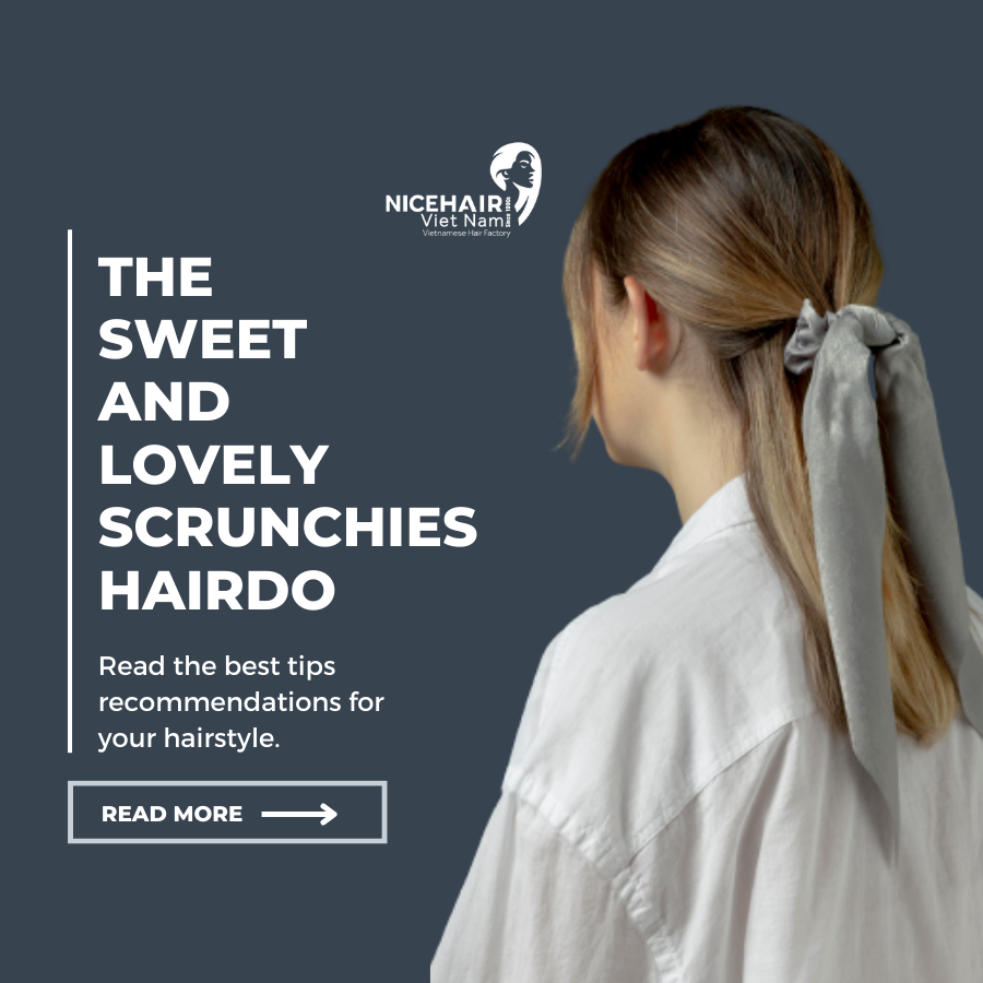 Scrunchies hairstyles the sweet and lovely scrunchies hairdo