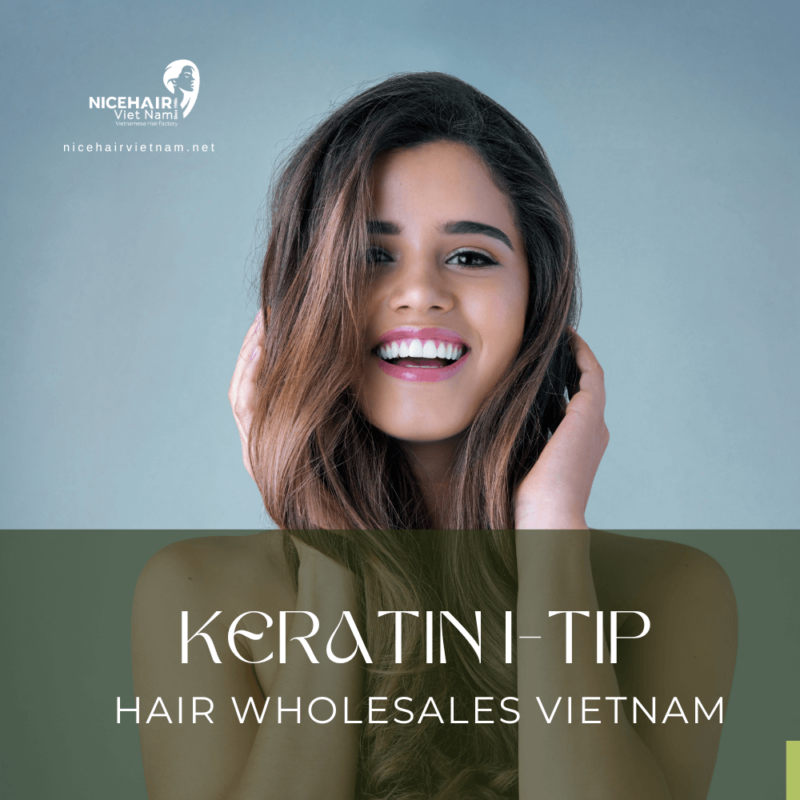 Keratin I-tip hair wholesales Vietnam