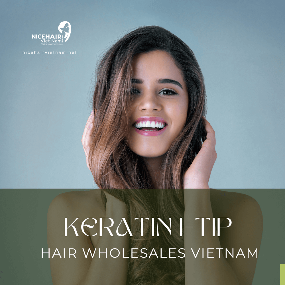 Keratin I-tip hair wholesales Vietnam