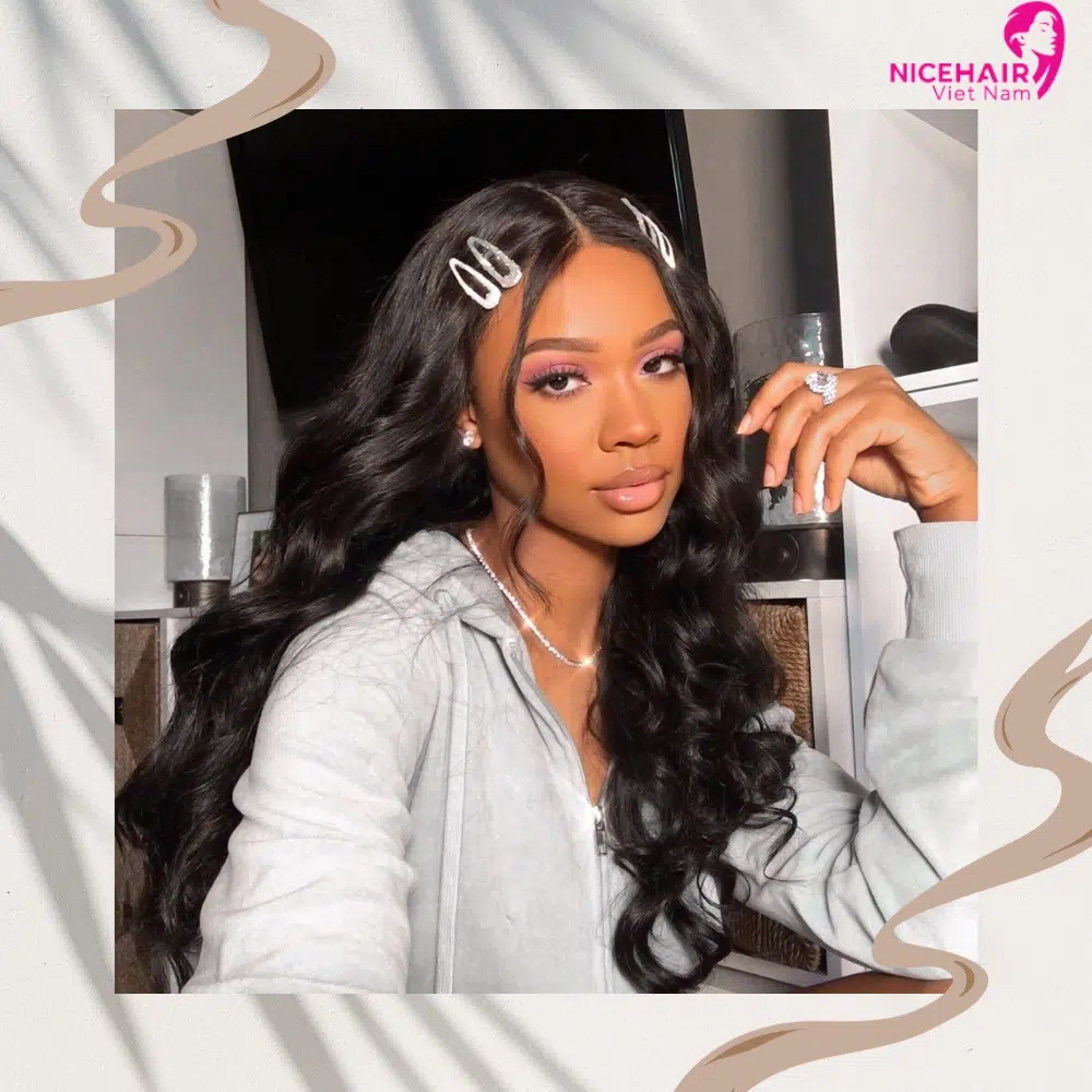 Black virgin hair is shiny and strong