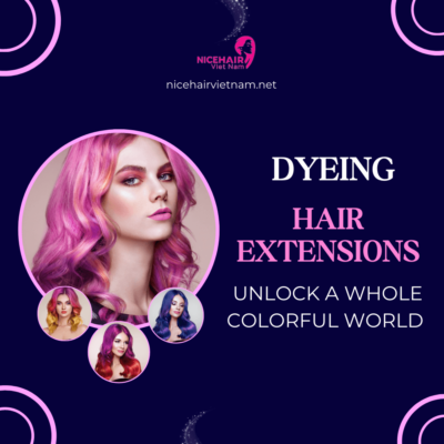 Dyeing hair extensions: unlock a whole colorful world