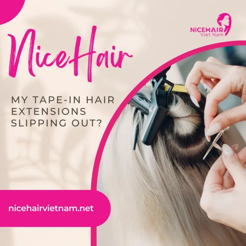 Why Are My Tape-In Hair Extensions Slipping Out