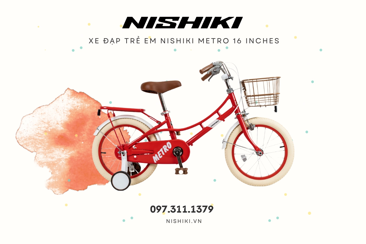 Xe đạp trẻ em NISHIKI METRO 16 inches