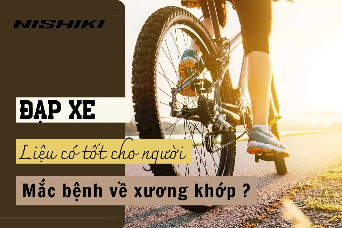 Đạp xe liệu có tốt cho người có bệnh xương khớp?