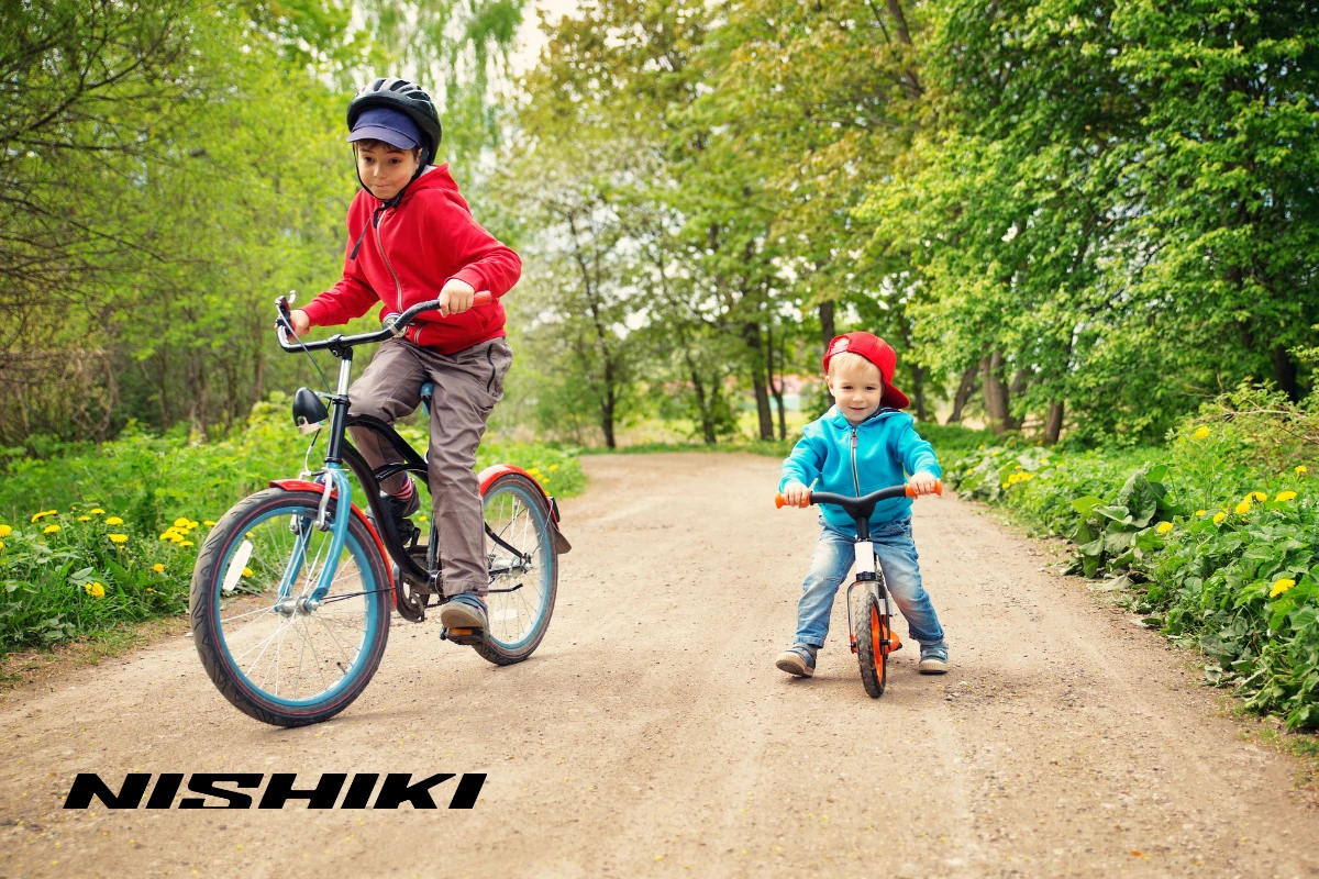 Phân loại xe đạp trẻ em Theo kích thước và chiều cao