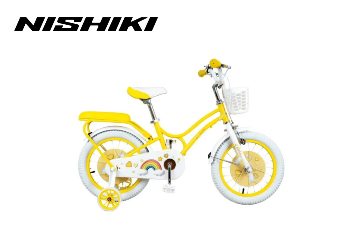 xe đạp 16 inch màu vàng