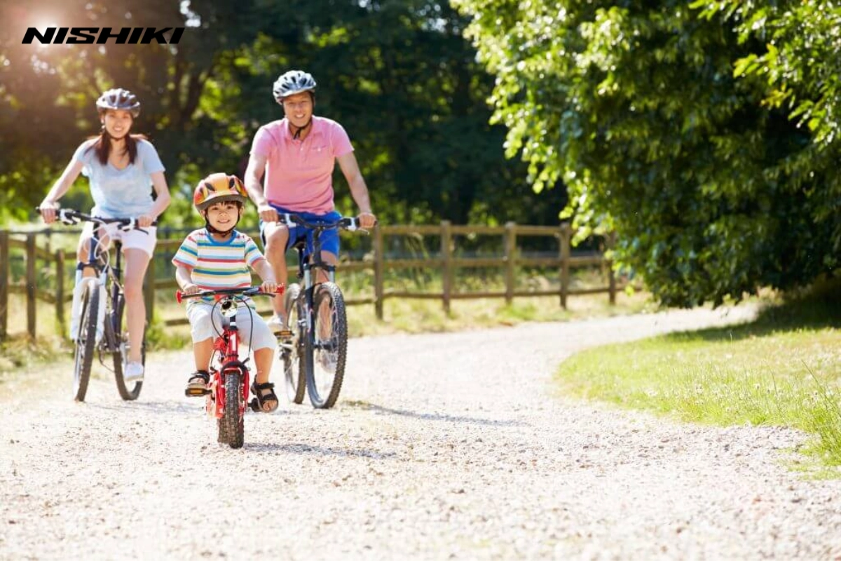 Xe đạp trẻ em đang dần được khuyến khích mạnh mẽ ở các gia đình.