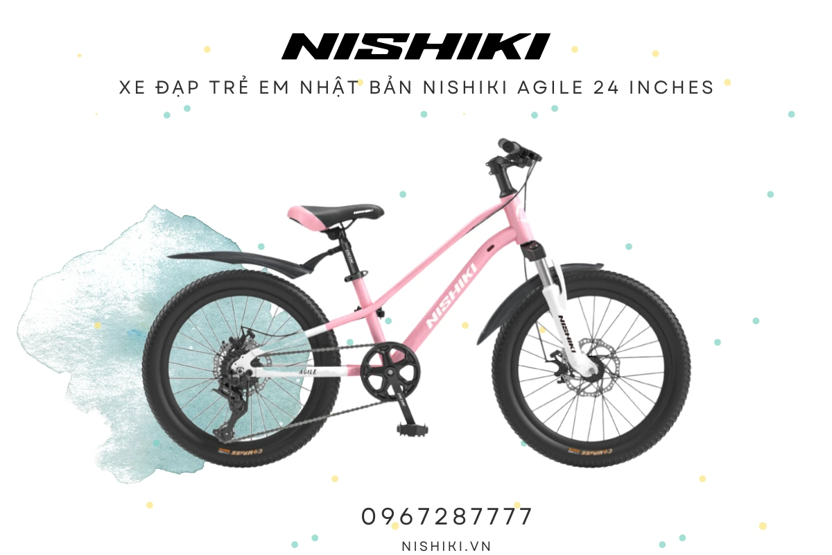 Xe đạp Nhật Bản Nishiki AGILE 24 inches