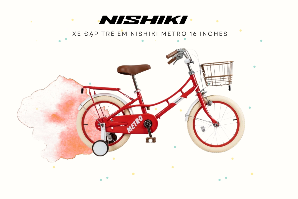 Xe đạp trẻ em Nishiki METRO 16 inches