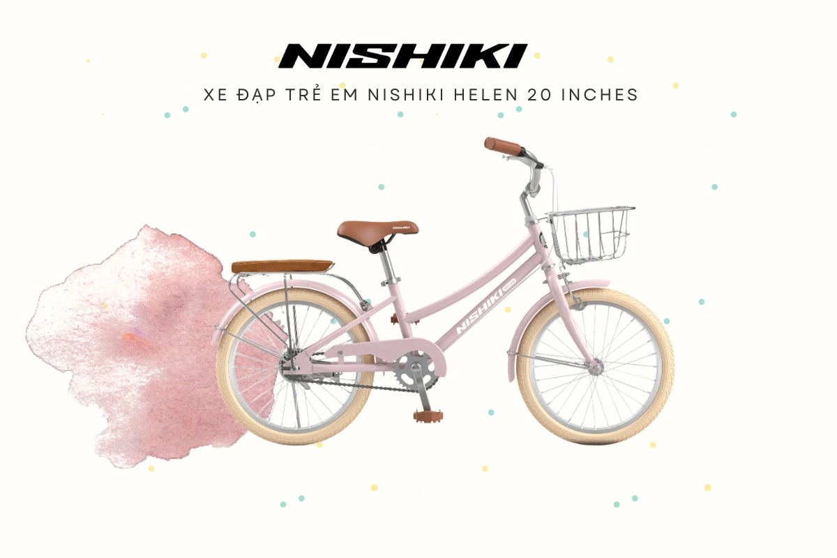 Xe đạp trẻ em Nishiki Helen 20 inches