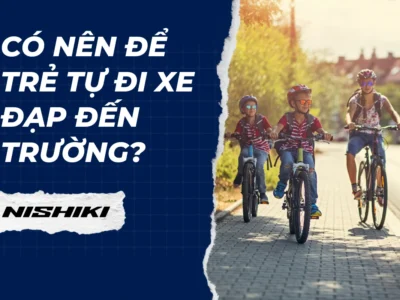 Có nên để trẻ tự đi xe đạp đến trường?