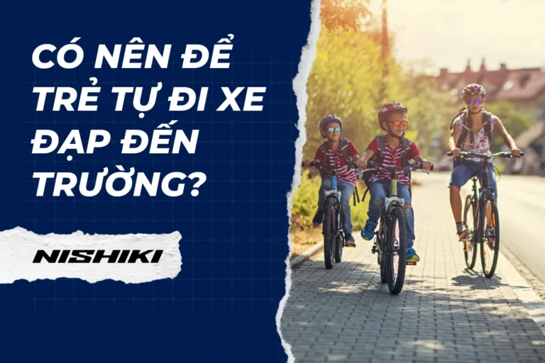 Có nên để trẻ tự đi xe đạp đến trường?
