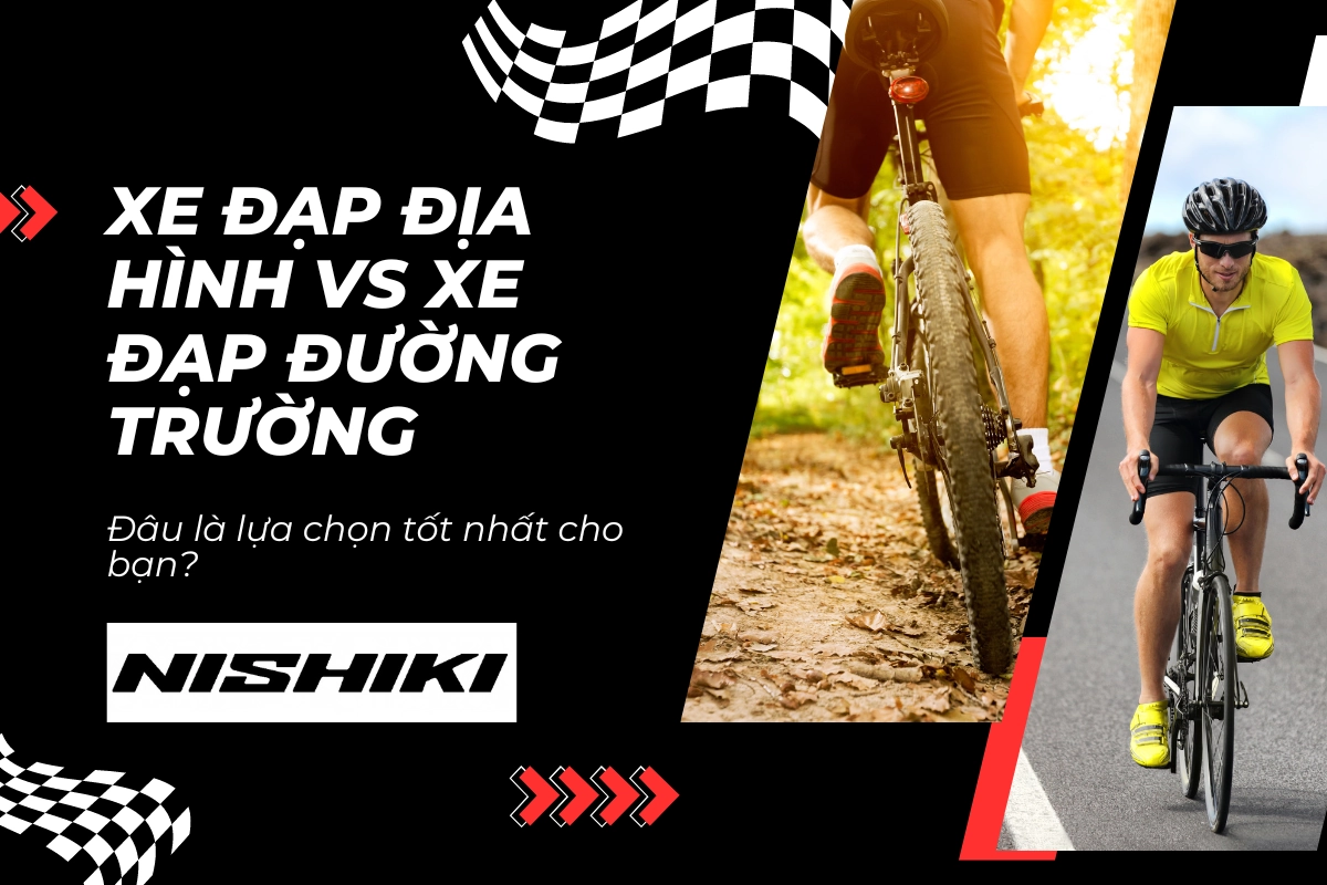 Xe đạp địa hình vs Xe đạp đường trường: Đâu là lựa chọn tốt nhất cho bạn?