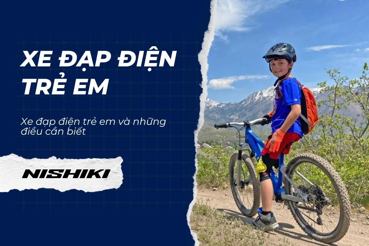 Xe đạp điện trẻ em và những điều cần biết