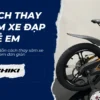 Hướng dẫn cách thay săm xe đạp trẻ em đơn giản