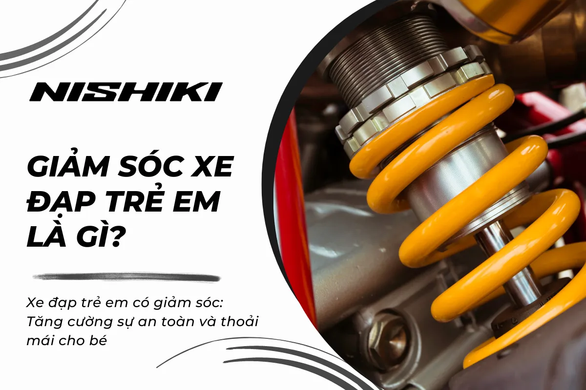 Xe đạp trẻ em có giảm sóc: Tăng cường sự an toàn và thoải mái cho bé