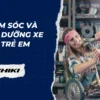 Chăm sóc và bảo dưỡng xe đạp trẻ em