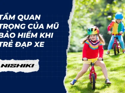 Tầm quan trọng của mũ bảo hiểm khi trẻ sử dụng xe đạp trẻ em