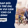 Xe đạp đôi cho trẻ em: Niềm vui gắn kết cho cả gia đình