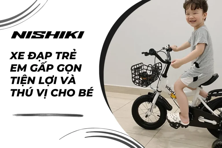 Xe đạp trẻ em gấp gọn tiện lợi và thú vị cho bé