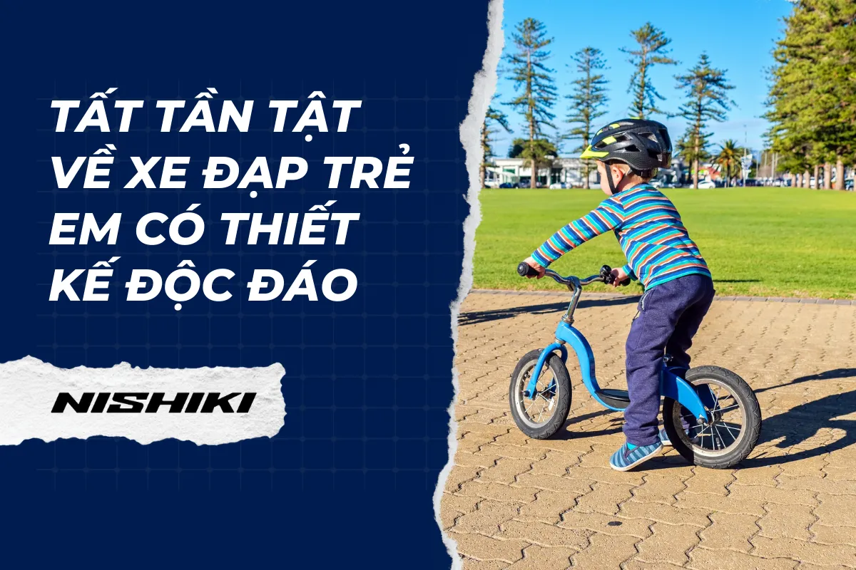 Tất tần tật về xe đạp trẻ em có thiết kế độc đáo