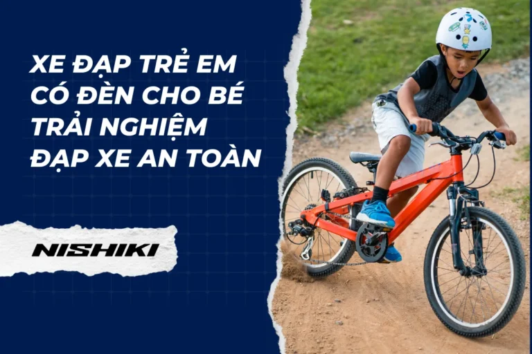 Xe đạp trẻ em có đèn cho bé trải nghiệm đạp xe an toàn