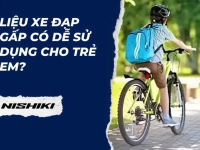 Liệu xe đạp gấp có dễ sử dụng cho trẻ em?