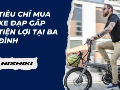 Tiêu chí mua xe đạp gấp tiện lợi tại Ba Đình