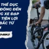 Tập thể dục khi đông đến bằng xe đạp gấp tiện lợi tại Bắc Từ Liêm