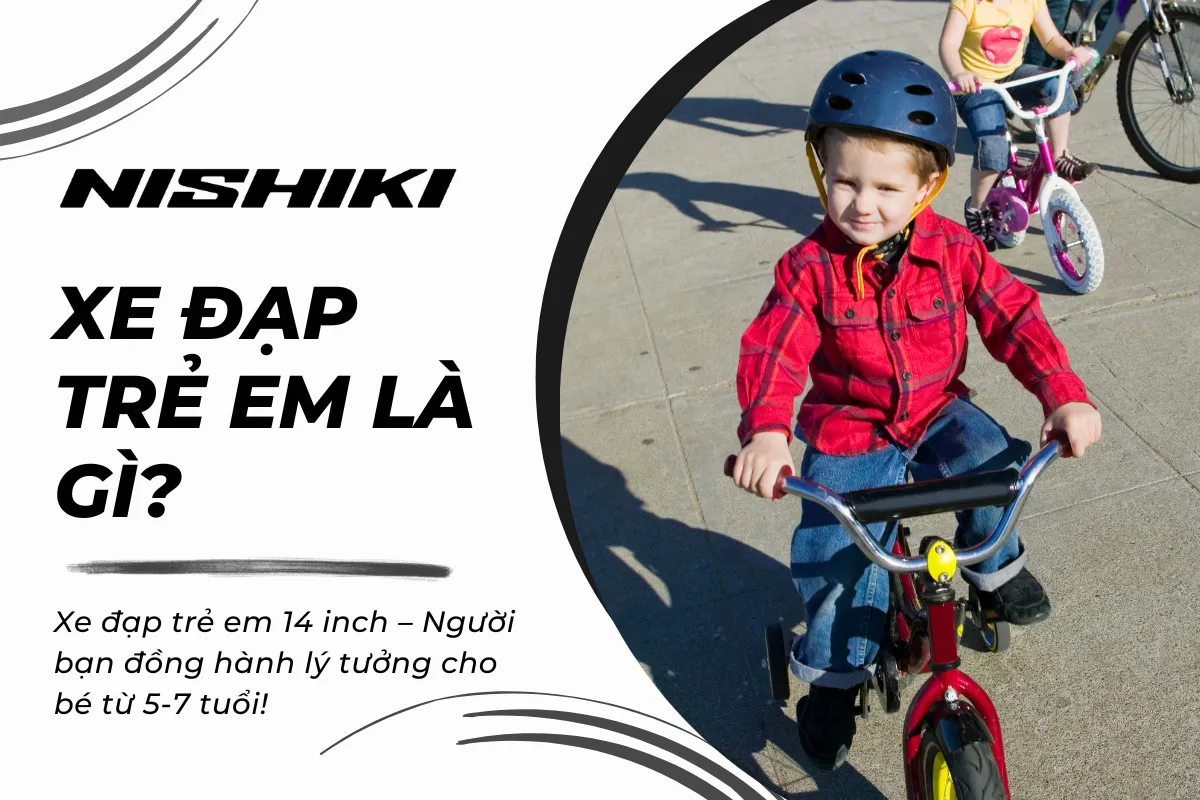 Xe đạp trẻ em 14 inch – Người bạn đồng hành lý tưởng cho bé từ 5-7 tuổi!