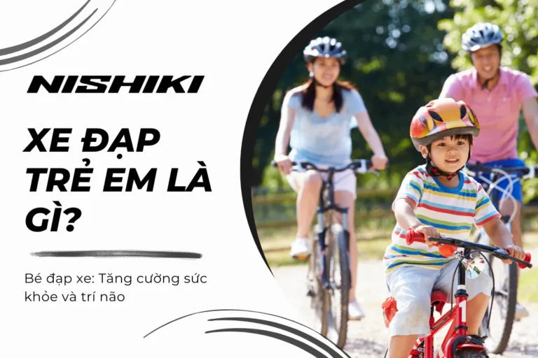 Bé đạp xe: Tăng cường sức khỏe và trí não