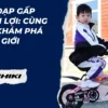 Xe đạp gấp tiện lợi: Cùng bé khám phá thế giới
