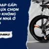 Xe đạp gấp: Sự lựa chọn cho không gian nhà ở nhỏ