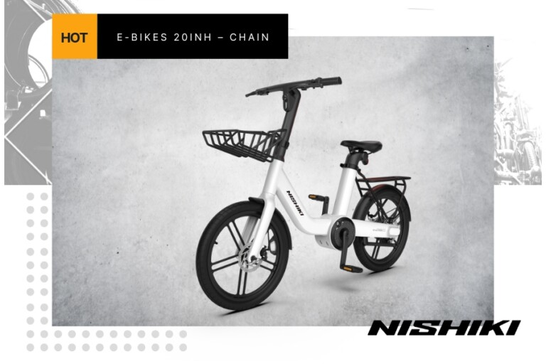 Khám Phá Tương Lai Di Chuyển Xanh Với Xe Đạp Trợ Lực Điện NISHIKI E-BIKES 20INH – CHAIN