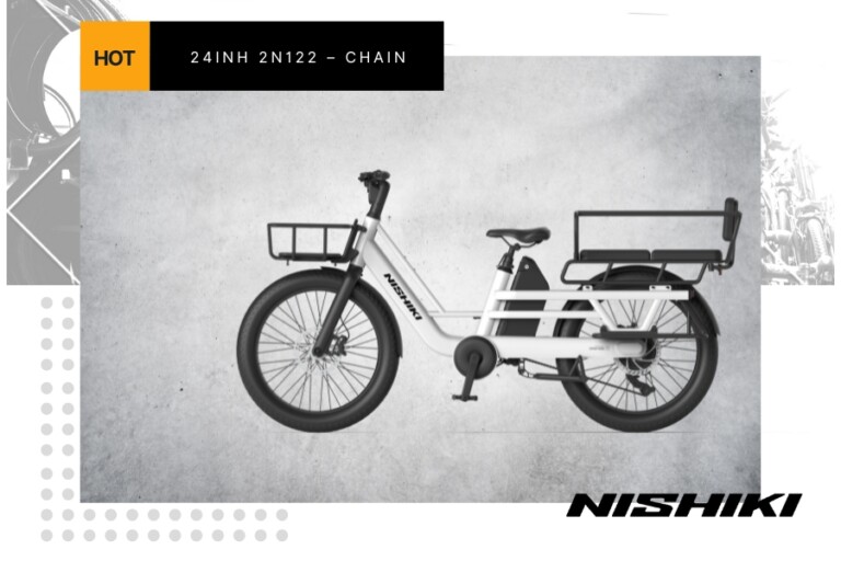 Khám Phá Xe Đạp Trợ Lực Điện NISHIKI E-BIKES 24INH 2N122 – Chain: Giải Pháp Đa Năng Cho Đô Thị