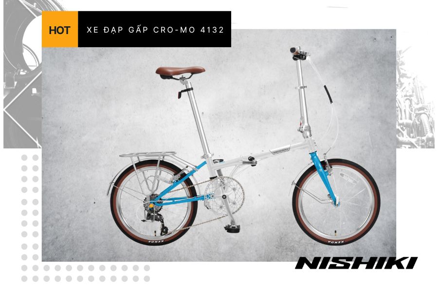 Xe Đạp Gấp Cro-mo 4132 – Biểu Tượng Của Sự Tinh Tế, Bền Bỉ Và Linh Hoạt Trong Thế Giới Xe Đạp Gấp Năm 2026