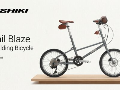 Giải Phẫu Kỹ Thuật Xe Đạp Gấp 3 Trail Blaze: Đỉnh Cao Cơ Khí Đô Thị Từ Nishiki