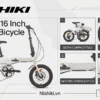 Đánh Giá Chi Tiết Xe Đạp Gấp Onando 16 Inch: Tuyệt Tác Giao Thông Đô Thị Từ Xe Đạp Nghĩa Hải