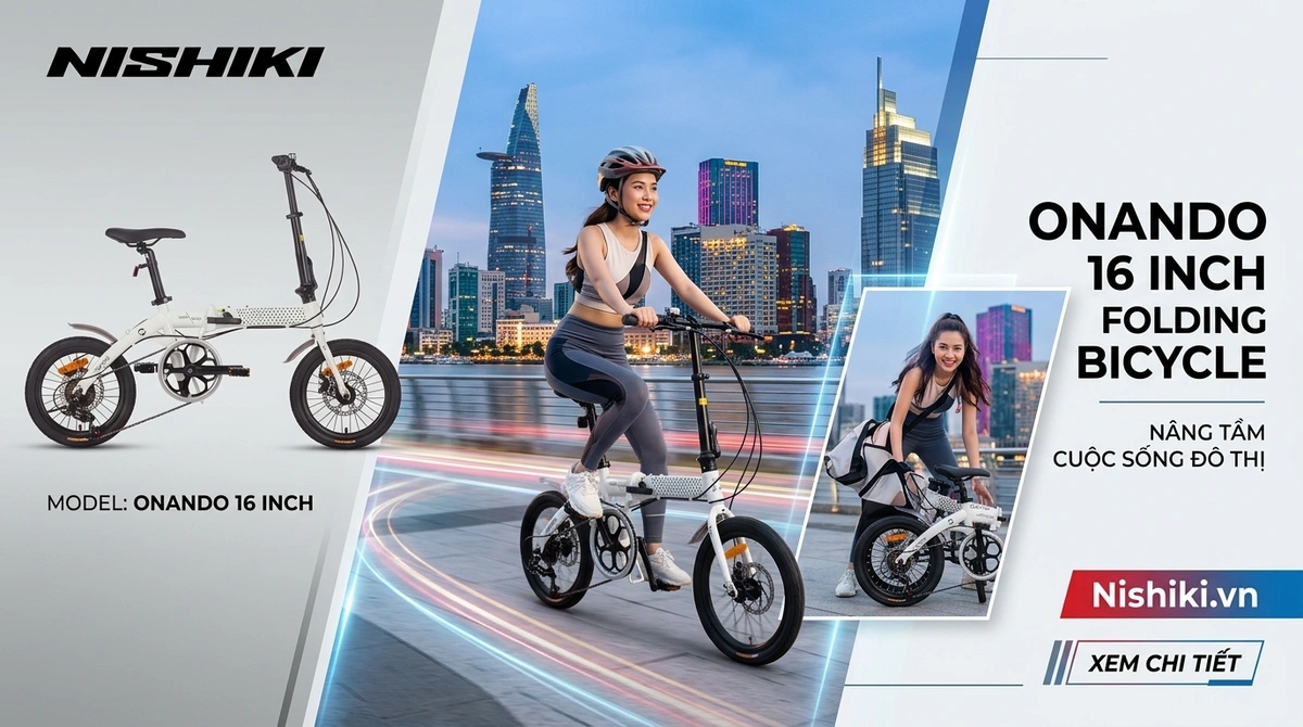 Xe Đạp Gấp Onando 16 Inch Xe Đạp Gấp Onando 16 Inch