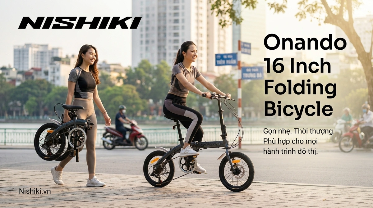 Xe Đạp Gấp Onando 16 Inch Xe Đạp Gấp Onando 16 Inch