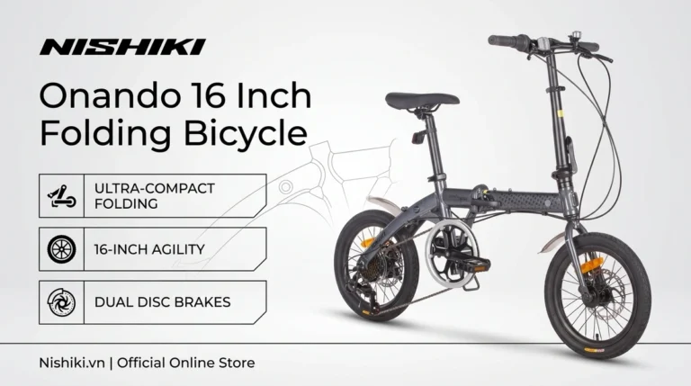 Đánh Giá Chi Tiết Xe Đạp Gấp Onando 16 Inch: Tuyệt Tác Giao Thông Đô Thị Từ Xe Đạp Nghĩa Hải