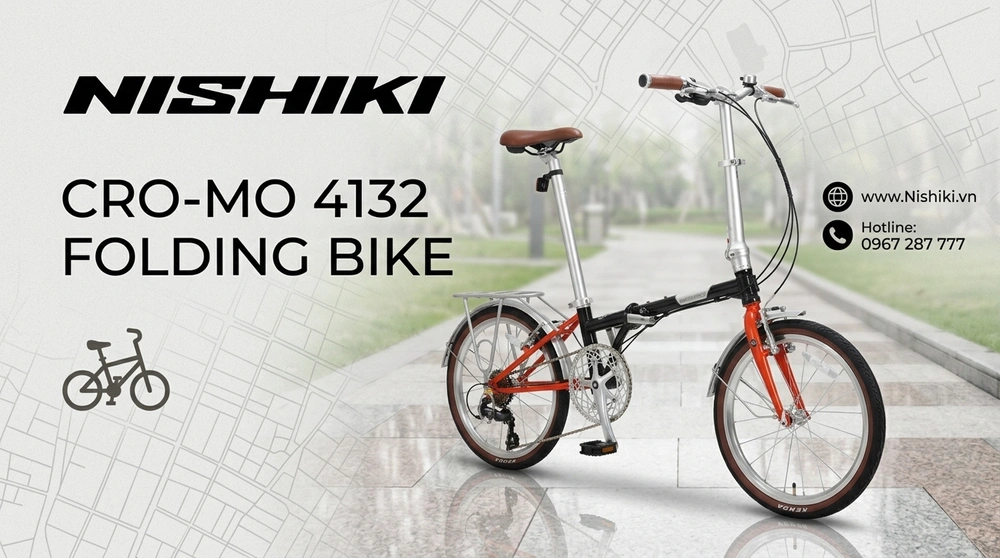 Xe Đạp Gấp Cro-mo 4132: Đỉnh Cao Công Nghệ Nhật Bản Cho Nhịp Sống Đô Thị Hiện Đại