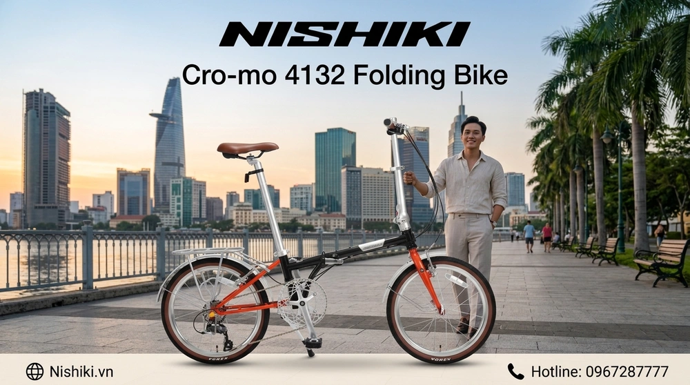 Xe Đạp Gấp Cro-mo 4132: Đỉnh Cao Công Nghệ Nhật Bản Cho Nhịp Sống Đô Thị Hiện Đại